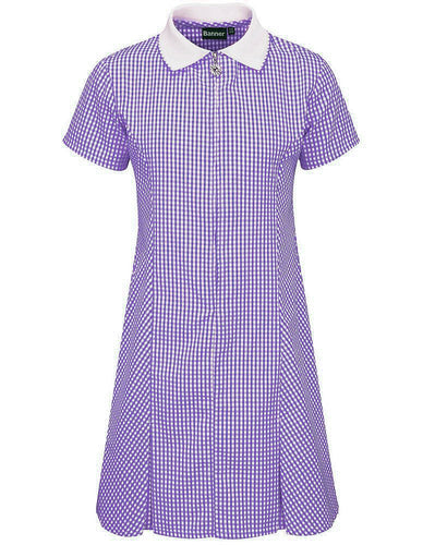 Cordwalles Zip-Fronted Corded Gingham Dress