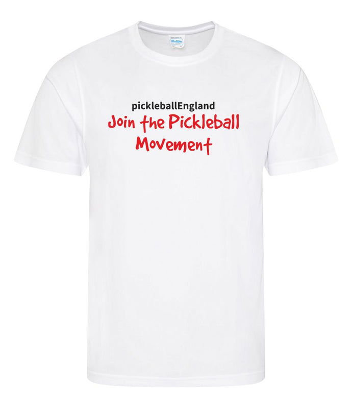 Men's Pickleball England DriFit T Shirt - Join the movement