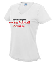 Ladies Pickleball England DriFit T Shirt - Join the Movement