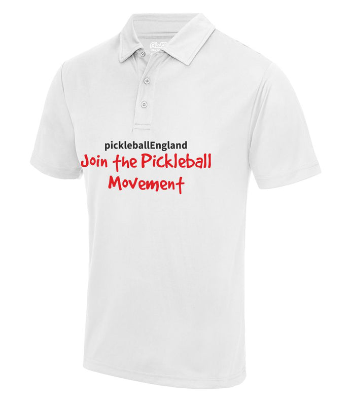Men's Pickleball England DriFit Polo Shirt- Join the movement