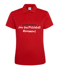Ladies Pickleball England DriFit Polo Shirt - Join the Movement